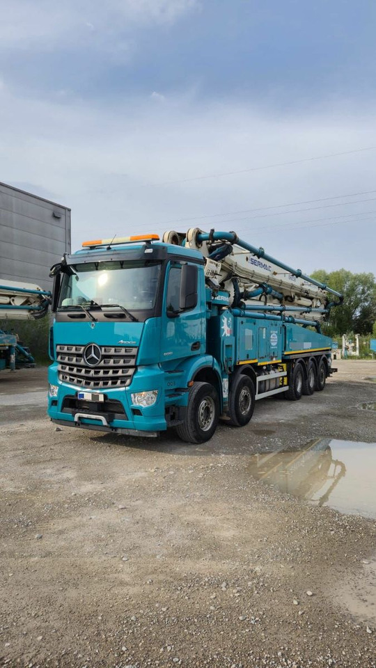 Mercedes-Benz AROCS 5051 10x6 Euro 6 Betonpumpe SERMAC 6RZ56 - Камион со бетонска пумпа: слика 1 Mercedes-Benz AROCS 5051 10x6 Euro 6 Betonpumpe SERMAC 6RZ56 - Камион со бетонска пумпа: слика 1