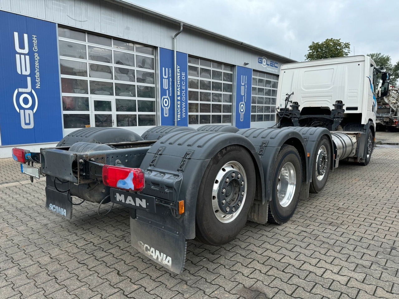 Scania G 410 B8x2*6 NB LNG Fahrgestell Nebenantrieb - Камион цистерна, Камион со кран: слика 5 Scania G 410 B8x2*6 NB LNG Fahrgestell Nebenantrieb - Камион цистерна, Камион со кран: слика 5