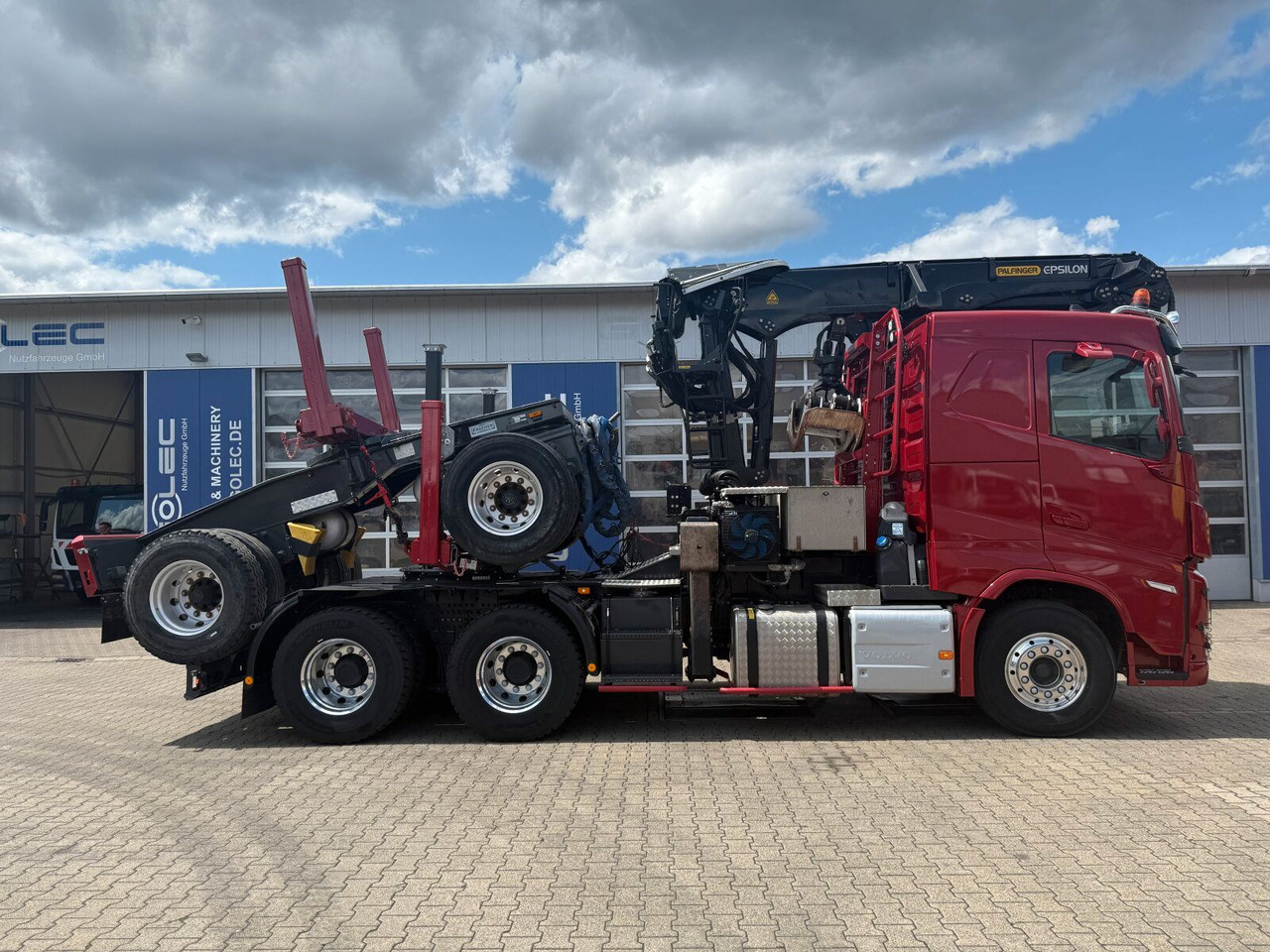 Volvo FH 540 6x4 Langholztransporter Kran + Anhänger - Камион за дрва, Камион со кран: слика 2 Volvo FH 540 6x4 Langholztransporter Kran + Anhänger - Камион за дрва, Камион со кран: слика 2