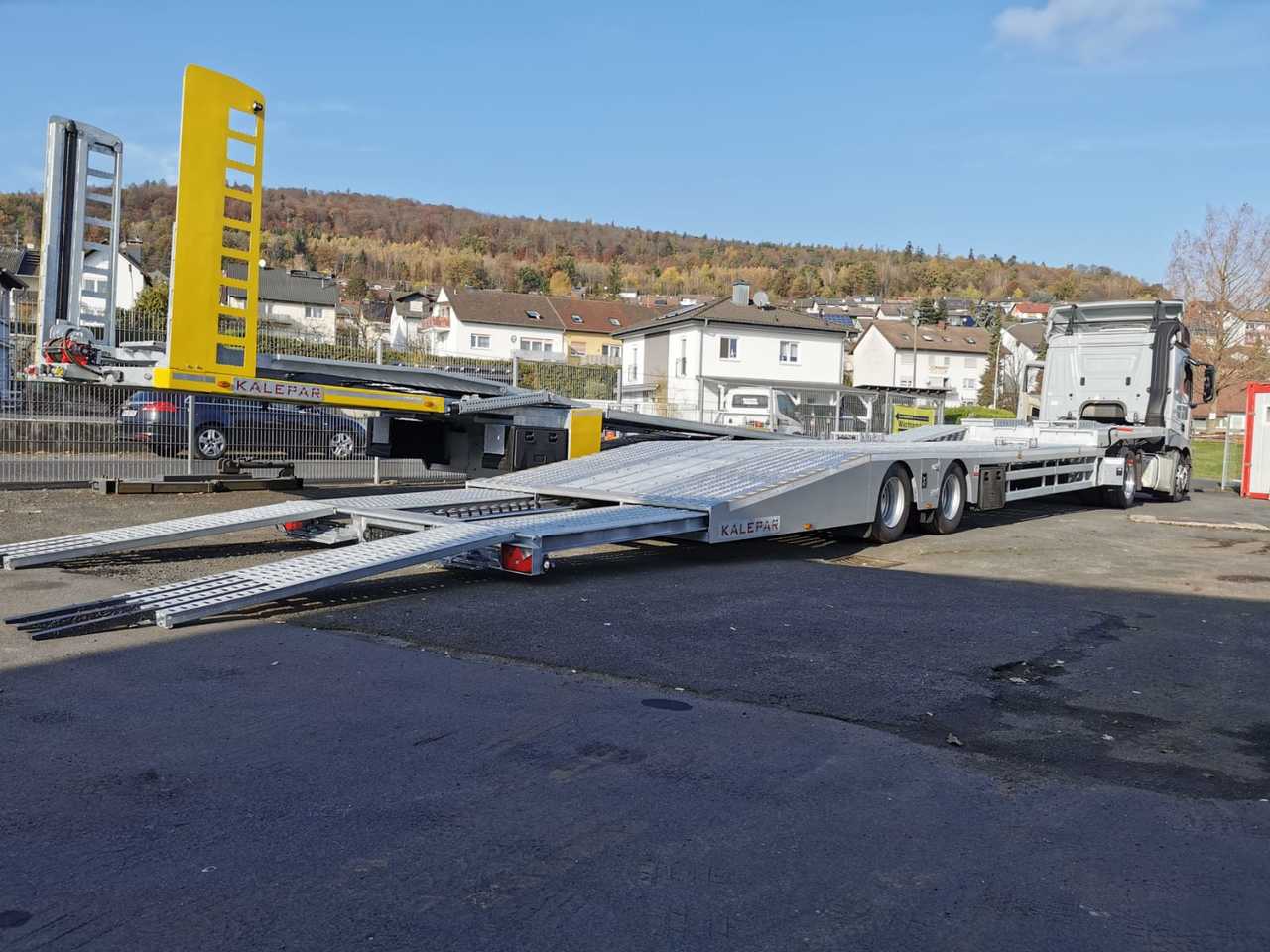 KALEPAR KLP 228V3 Bus-Caravan-Car Transporter - Автотранспортна полуприколка: слика 2 KALEPAR KLP 228V3 Bus-Caravan-Car Transporter - Автотранспортна полуприколка: слика 2