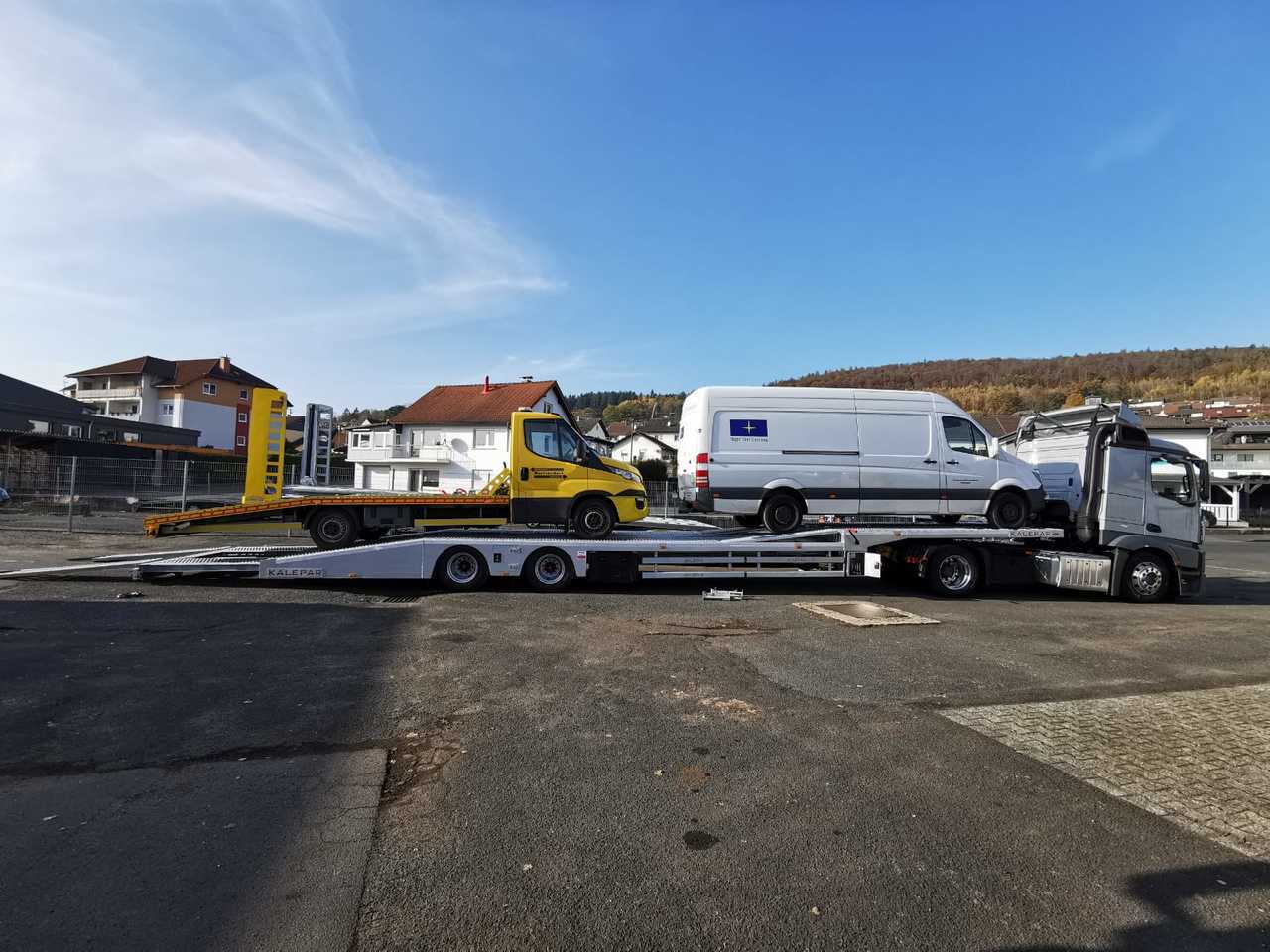 KALEPAR KLP 228V3 Bus-Caravan-Car Transporter - Автотранспортна полуприколка: слика 1 KALEPAR KLP 228V3 Bus-Caravan-Car Transporter - Автотранспортна полуприколка: слика 1