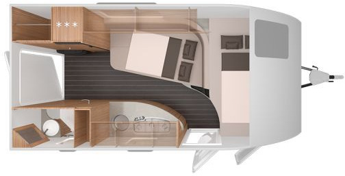 Knaus Sport&Fun 480 QL Black Selection Auflastung 1700 - Камп приколка: слика 3 Knaus Sport&Fun 480 QL Black Selection Auflastung 1700 - Камп приколка: слика 3