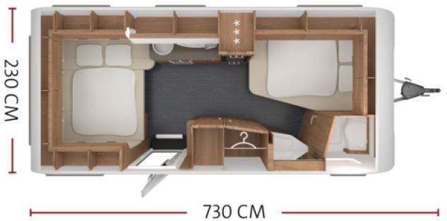 Tabbert Da Vinci 490 TD 2,3 Dachklima,Markise - Камп приколка: слика 2 Tabbert Da Vinci 490 TD 2,3 Dachklima,Markise - Камп приколка: слика 2