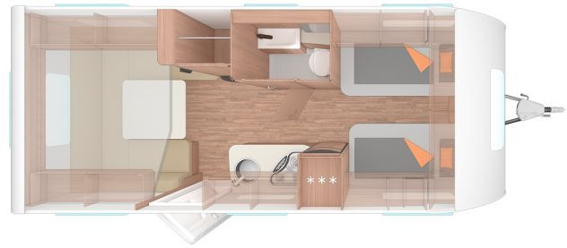 Weinsberg CaraOne 540 EUH Deckenschrank - Камп приколка: слика 1 Weinsberg CaraOne 540 EUH Deckenschrank - Камп приколка: слика 1
