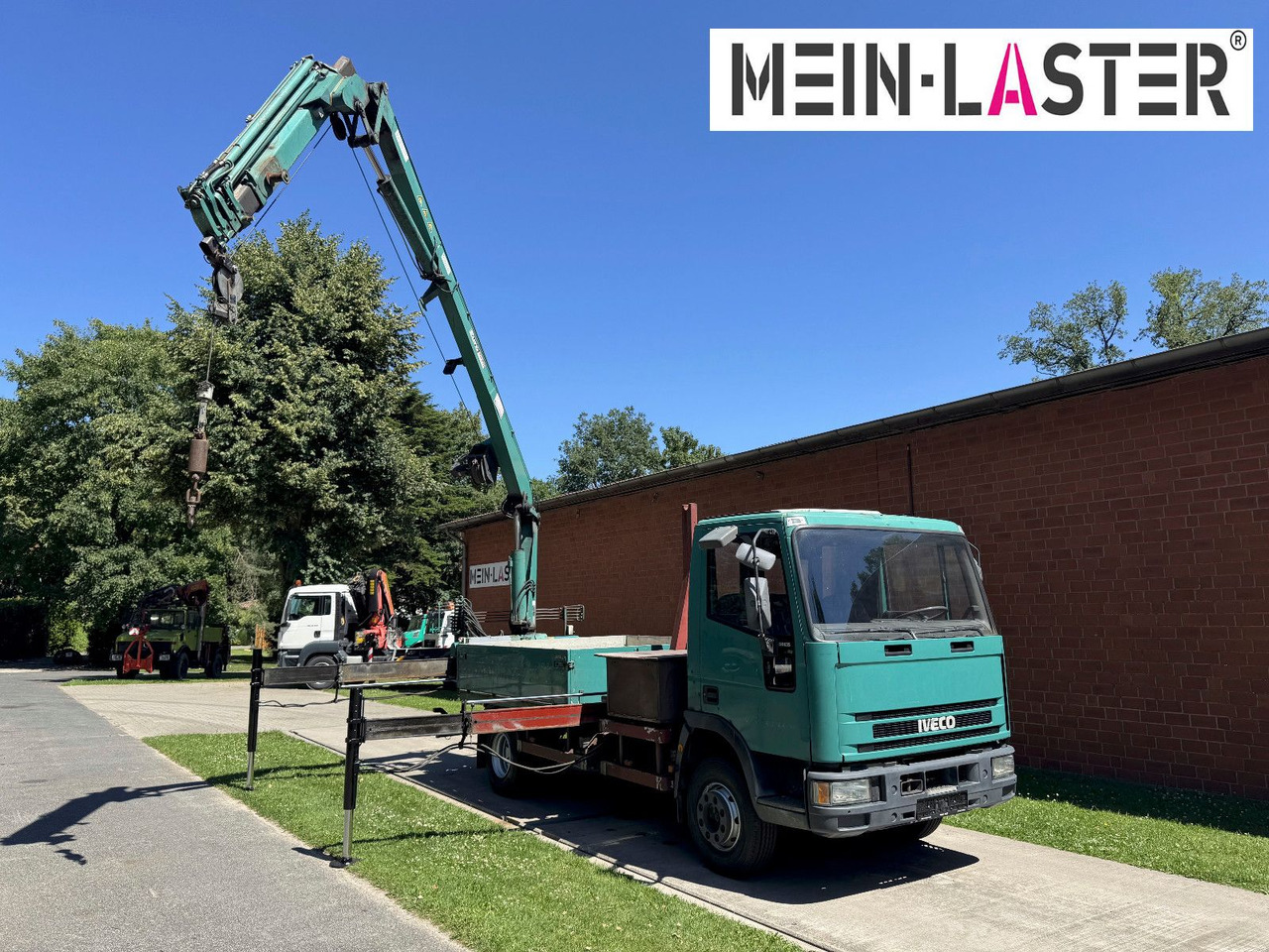 Iveco ML 80 E 15 Tirre 131 22.7 m Funk + Seilwinde - Камион со кран: слика 3 Iveco ML 80 E 15 Tirre 131 22.7 m Funk + Seilwinde - Камион со кран: слика 3