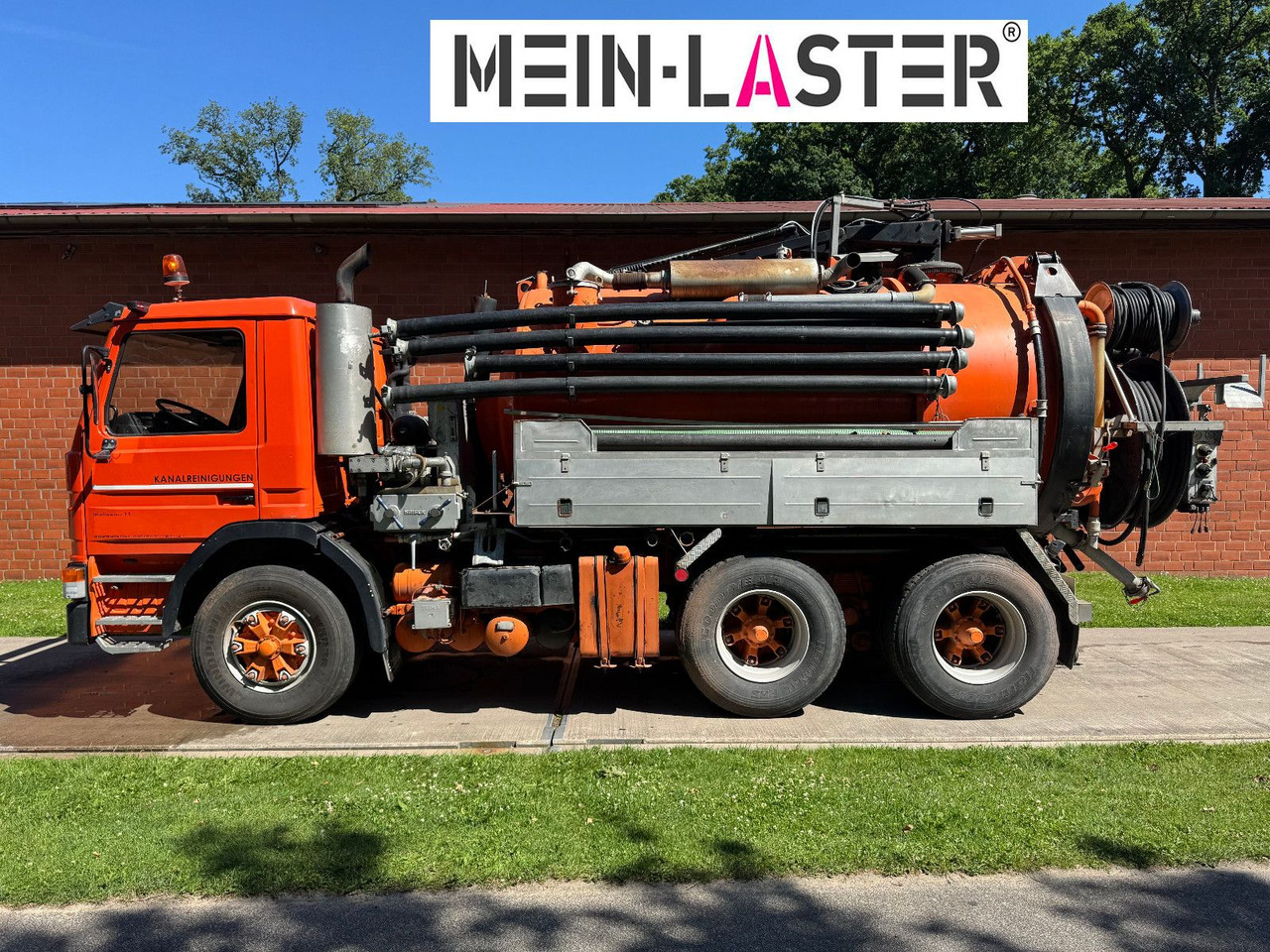 Scania 112 6x4 Saug Spül Kombi Kaiser Top Zustand 6x4 - Вакуумски камион: слика 4 Scania 112 6x4 Saug Spül Kombi Kaiser Top Zustand 6x4 - Вакуумски камион: слика 4