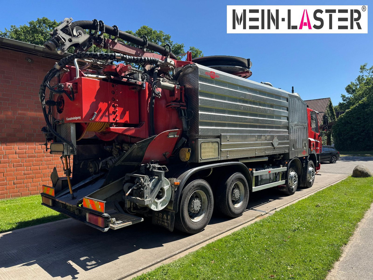 Scania G 450 8x4 Kaiser Twister Komfort V2A Funk - Вакуумски камион: слика 4 Scania G 450 8x4 Kaiser Twister Komfort V2A Funk - Вакуумски камион: слика 4