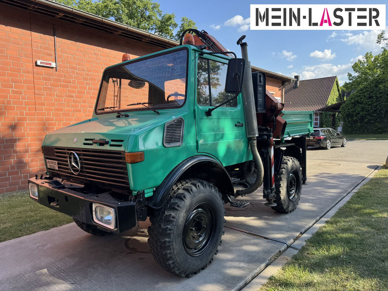 Unimog U 1200 Atlas 75.2 Kran 14 m Funk FB *1. Hand - Камион со кран: слика 3 Unimog U 1200 Atlas 75.2 Kran 14 m Funk FB *1. Hand - Камион со кран: слика 3