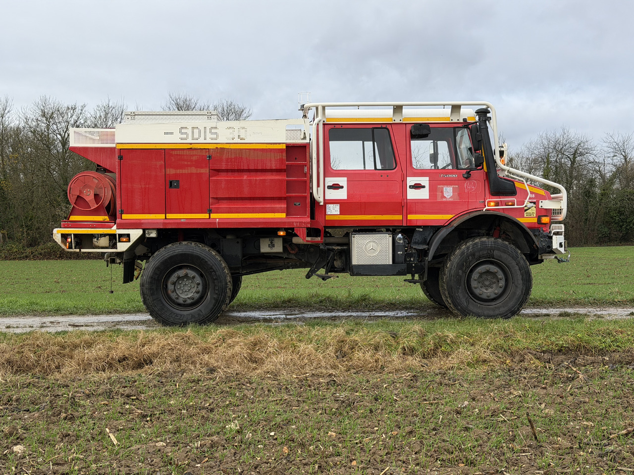 DE POMPIER MERCEDES-BENZ U5000 4X4 UNIMOG - Камион: слика 2 DE POMPIER MERCEDES-BENZ U5000 4X4 UNIMOG - Камион: слика 2