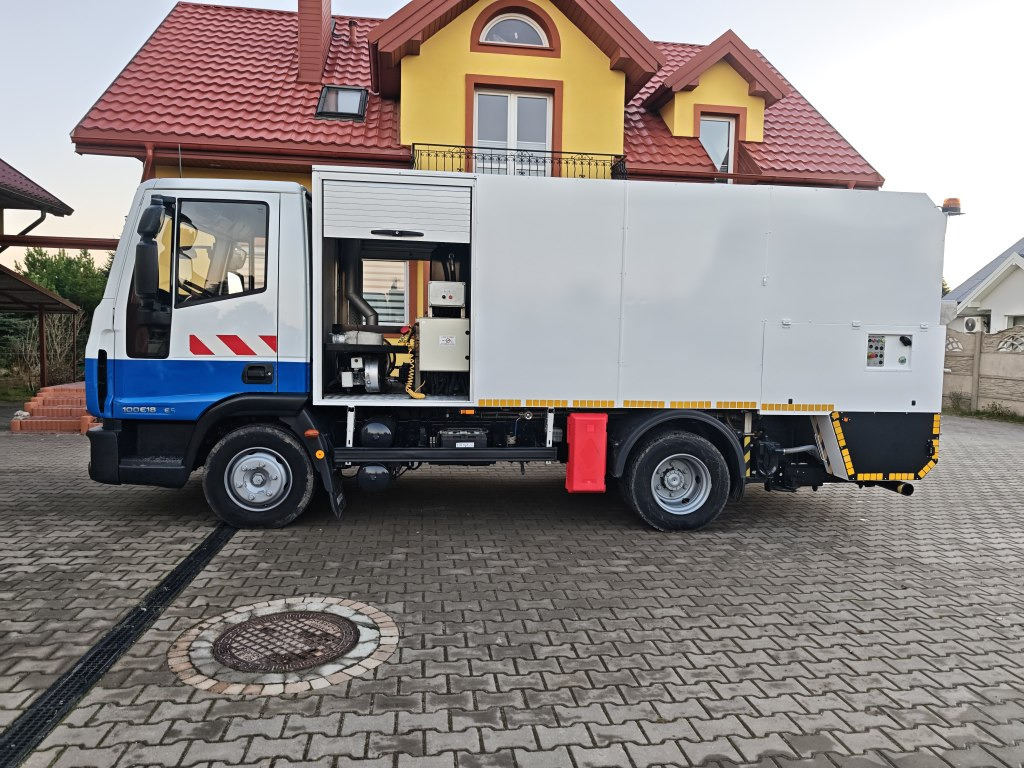 IVECO Eurocargo + IRIDE BIN WASHER CLEANER RHodέla Containerreiniger - Камион за ѓубре: слика 5 IVECO Eurocargo + IRIDE BIN WASHER CLEANER RHodέla Containerreiniger - Камион за ѓубре: слика 5