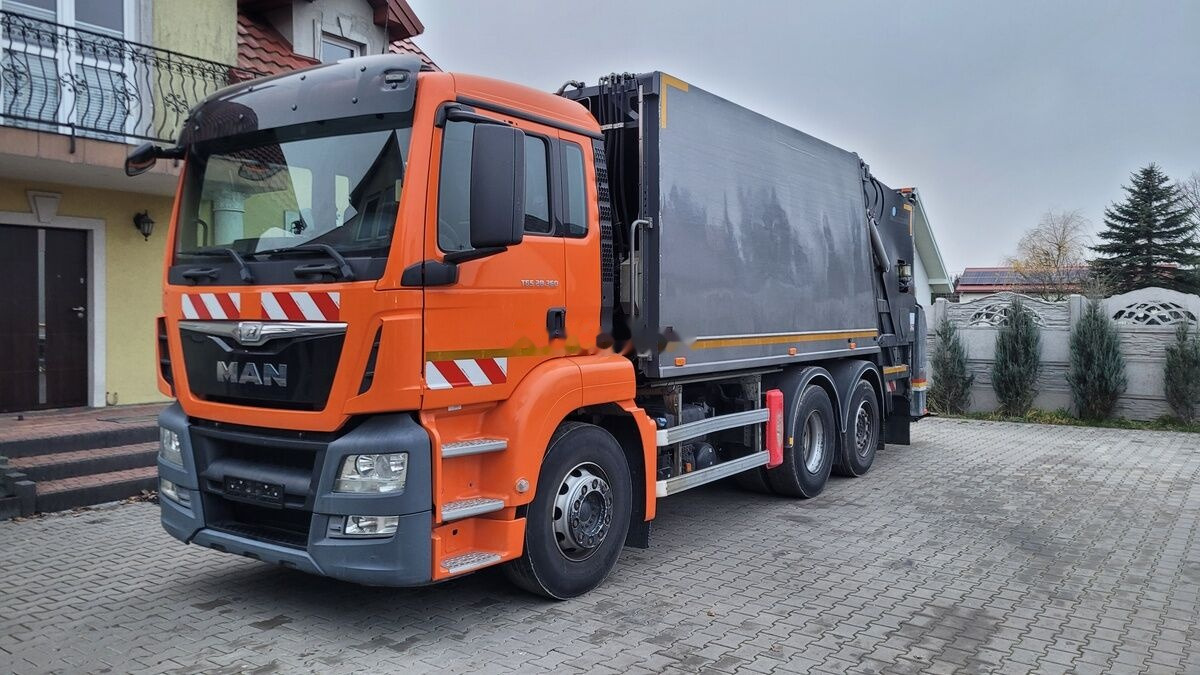 MAN 26.360 GARBAGE TRUCK FAUN / EURO 6 - Камион за ѓубре: слика 1 MAN 26.360 GARBAGE TRUCK FAUN / EURO 6 - Камион за ѓубре: слика 1