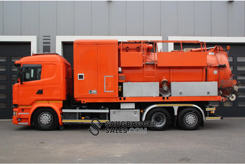 Scania R520 V8 KOKS MegaVac Loader 8000 Evo – Dry material unit - Вакуумски камион: слика 2 Scania R520 V8 KOKS MegaVac Loader 8000 Evo – Dry material unit - Вакуумски камион: слика 2
