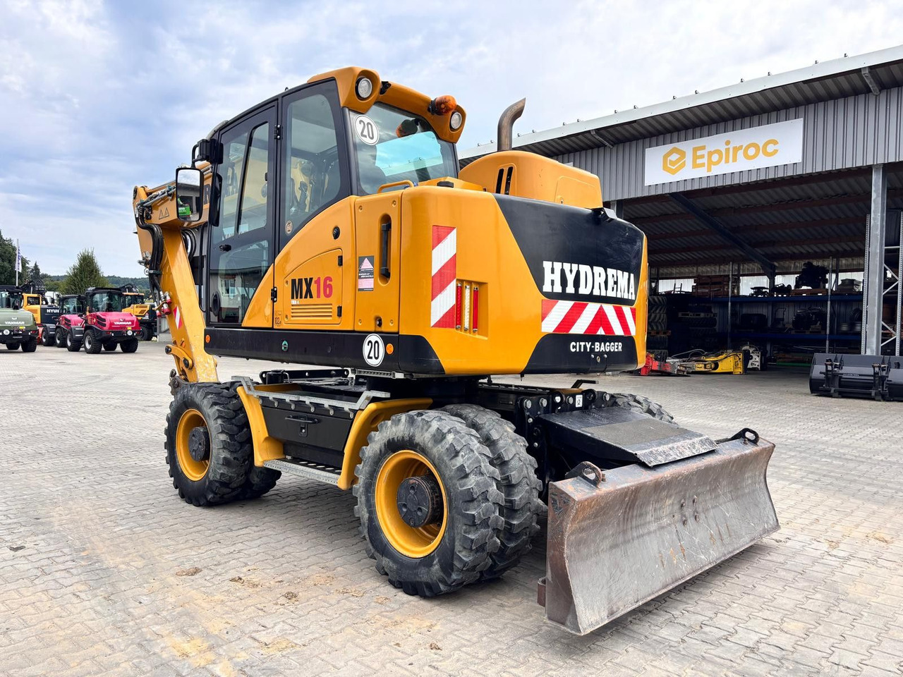 Hydrema MX 16 - Багер на тркала: слика 4 Hydrema MX 16 - Багер на тркала: слика 4