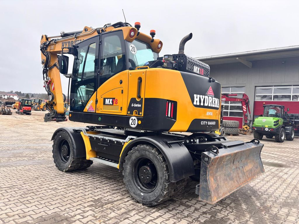 Hydrema MX18G - Багер на тркала: слика 4 Hydrema MX18G - Багер на тркала: слика 4