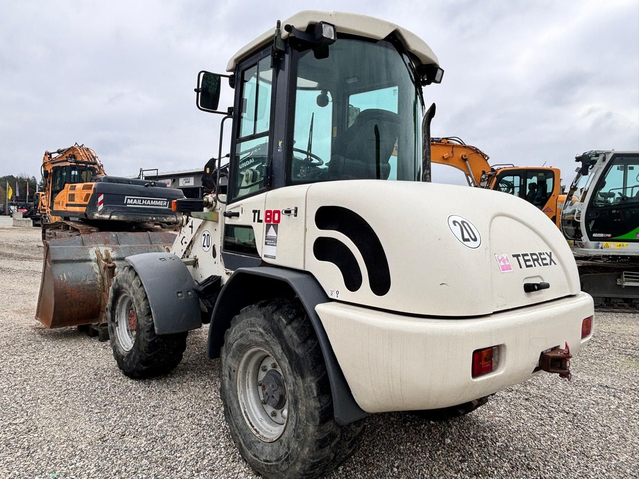 Terex TL 80 - Натоварувач на тркала: слика 1 Terex TL 80 - Натоварувач на тркала: слика 1