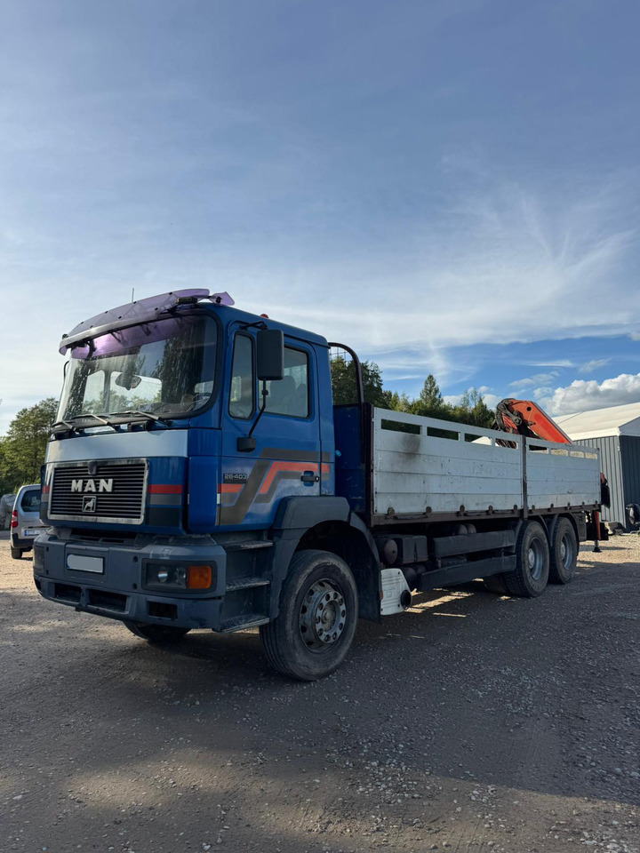 MAN 26.403 6x4 - Камион со платформа, Камион со кран: слика 3 MAN 26.403 6x4 - Камион со платформа, Камион со кран: слика 3
