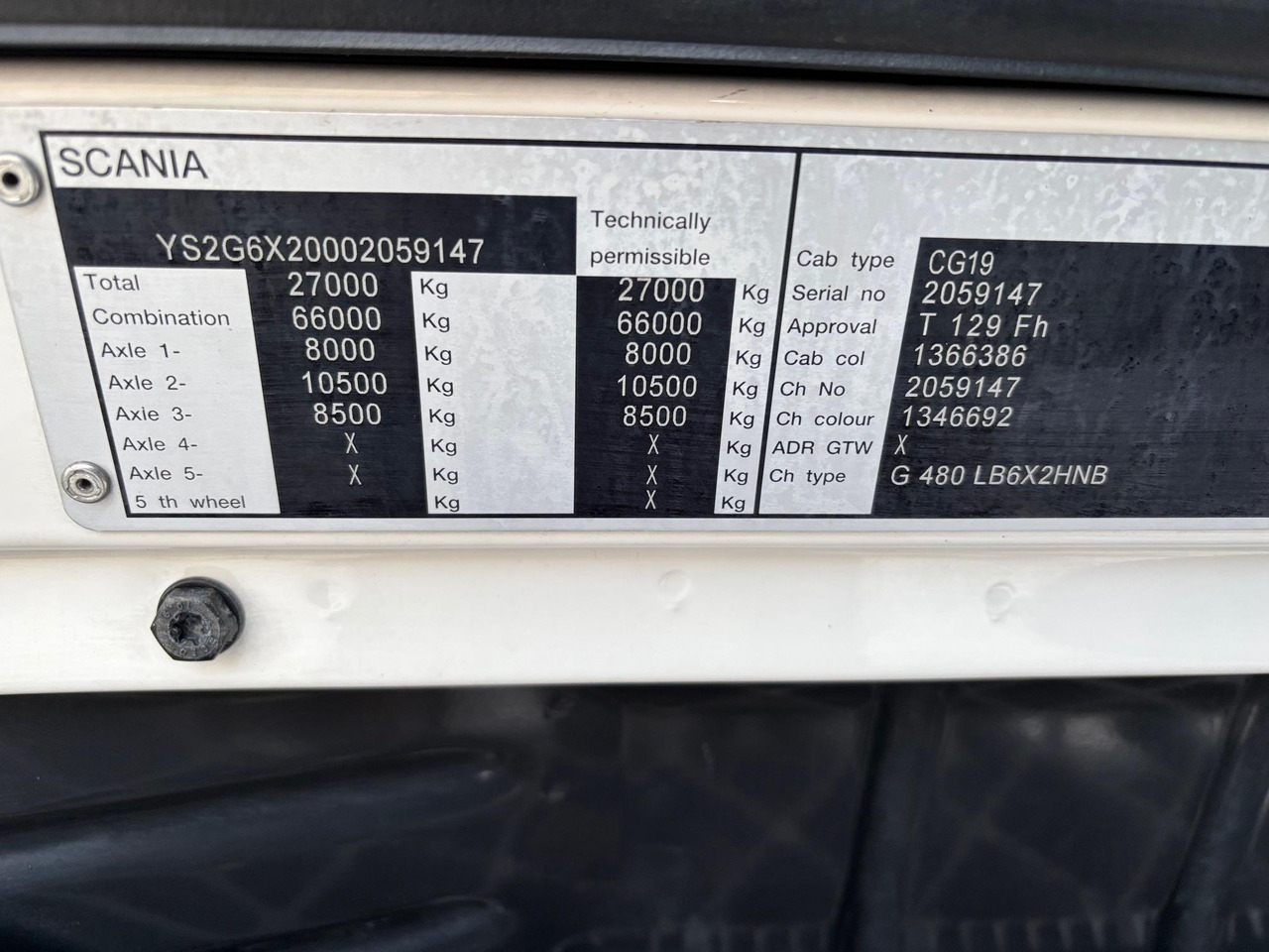 Камион ладилник SCANIA G480: слика 21