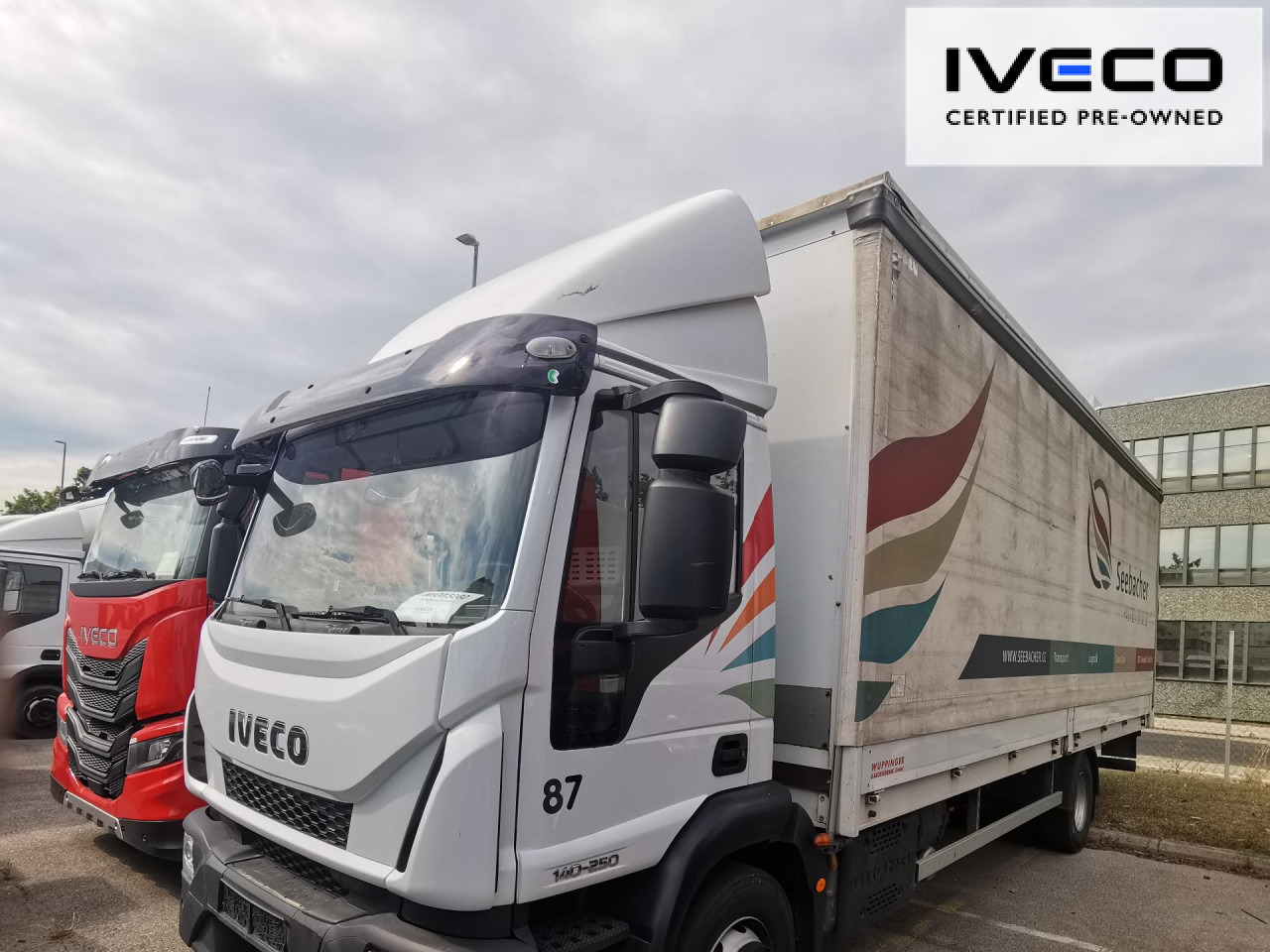 IVECO Pritsche-Schiebeplane-LBW - Камион со церада: слика 1 IVECO Pritsche-Schiebeplane-LBW - Камион со церада: слика 1
