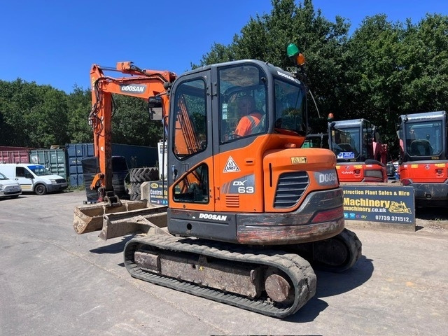 Doosan DX 63-3  - Мини багер: слика 5 Doosan DX 63-3  - Мини багер: слика 5