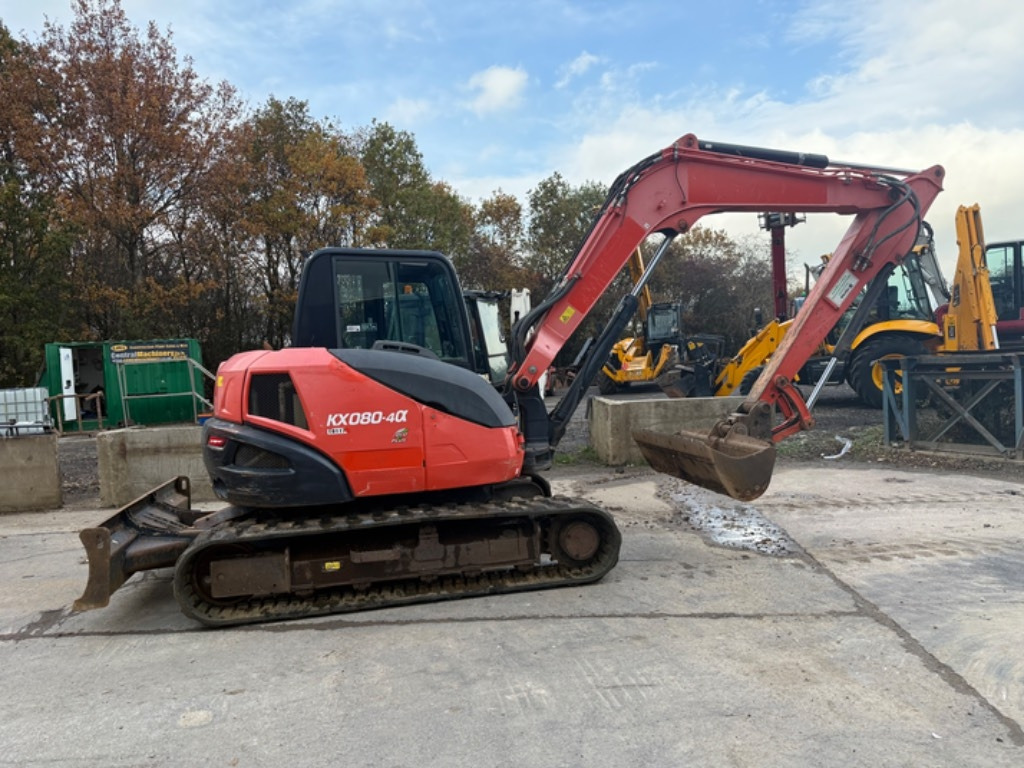 Kubota KX 080-4 - Мини багер: слика 1 Kubota KX 080-4 - Мини багер: слика 1