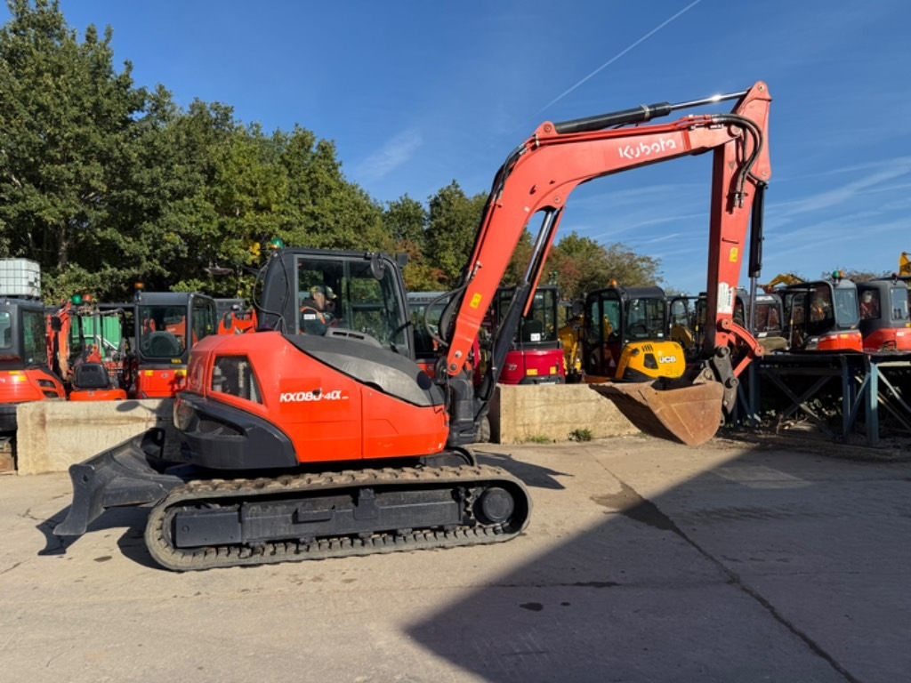 Kubota KX 080-4a2 - Мини багер: слика 1 Kubota KX 080-4a2 - Мини багер: слика 1