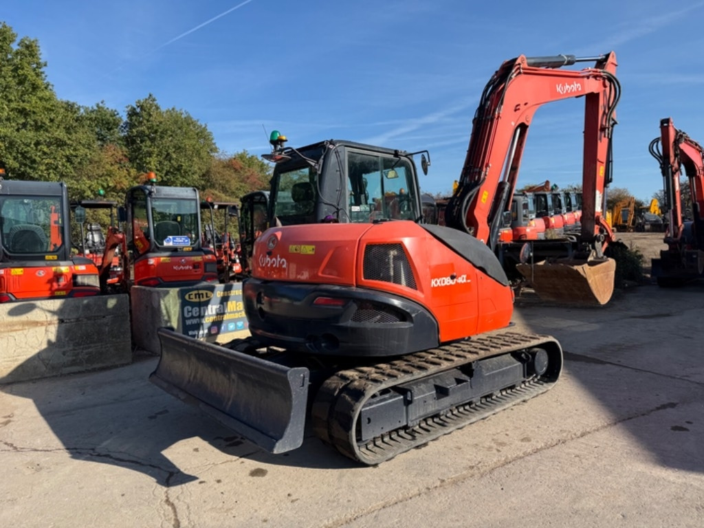 Kubota KX 080-4a2 - Мини багер: слика 3 Kubota KX 080-4a2 - Мини багер: слика 3