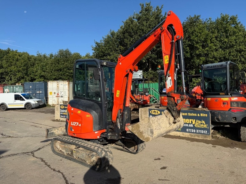 Kubota U 27-4 - Мини багер: слика 2 Kubota U 27-4 - Мини багер: слика 2