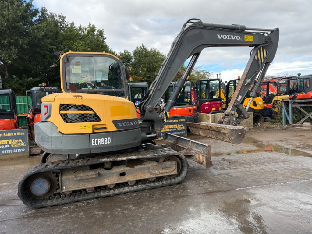 Volvo ECR 88 D - Мини багер: слика 1 Volvo ECR 88 D - Мини багер: слика 1