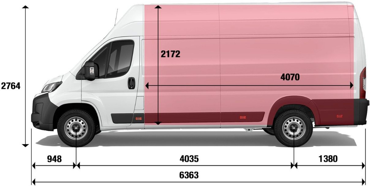 Товарно комбе Fiat Ducato 35H L4H3 140 Kastenwagen 2025: слика 6 Товарно комбе Fiat Ducato 35H L4H3 140 Kastenwagen 2025: слика 6