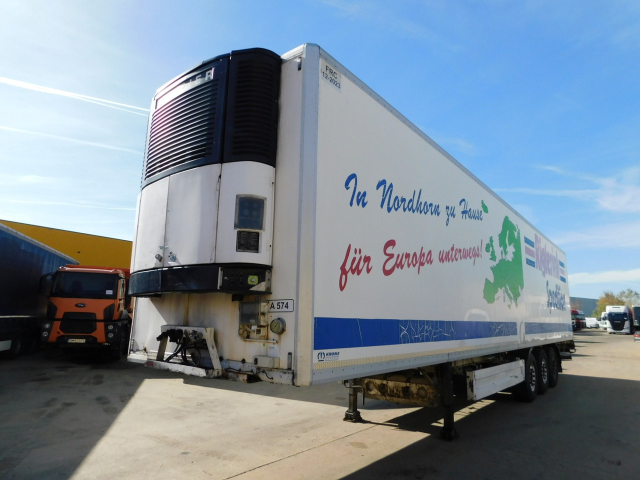 Krone Sdr27 - Полуприколка ладилник: слика 1 Krone Sdr27 - Полуприколка ладилник: слика 1