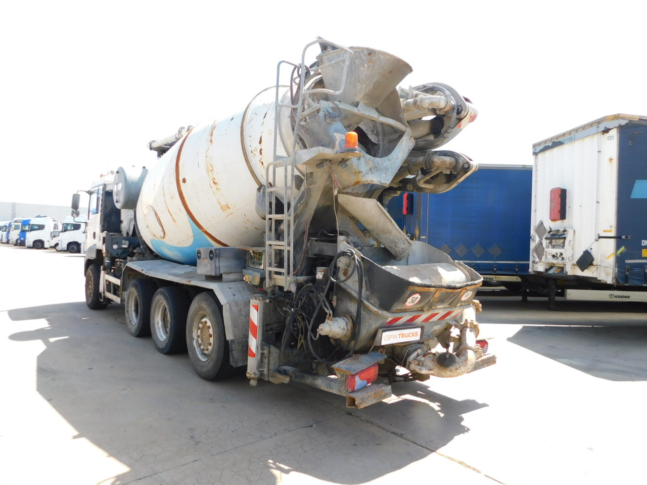 Man Tga 35390 - Камион миксер за бетон: слика 4 Man Tga 35390 - Камион миксер за бетон: слика 4