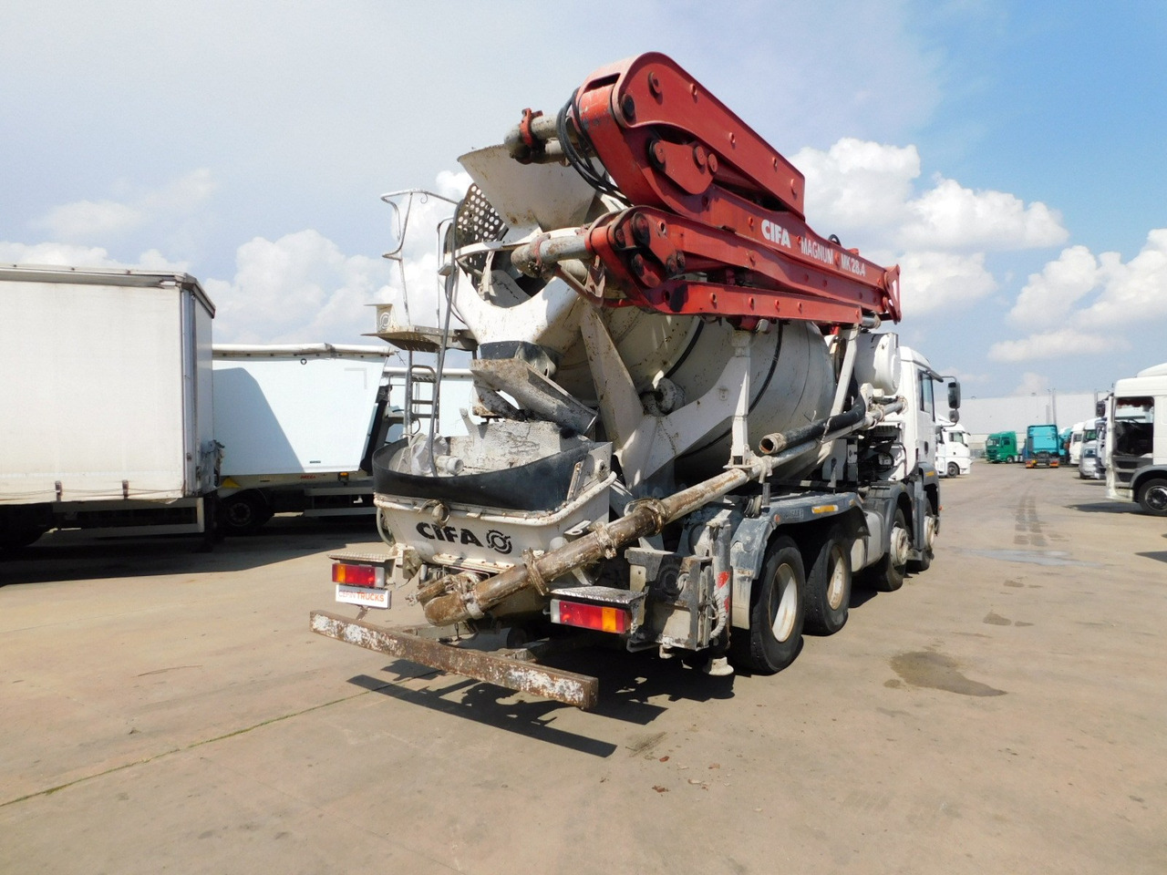 Man Tga 35410 - Камион миксер за бетон: слика 3 Man Tga 35410 - Камион миксер за бетон: слика 3
