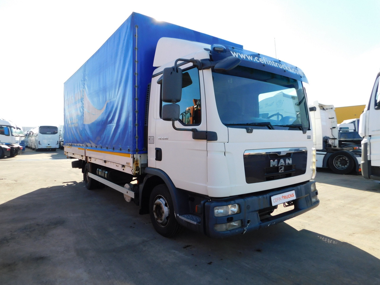 Man Tgl 8180 - Камион со церада: слика 2 Man Tgl 8180 - Камион со церада: слика 2