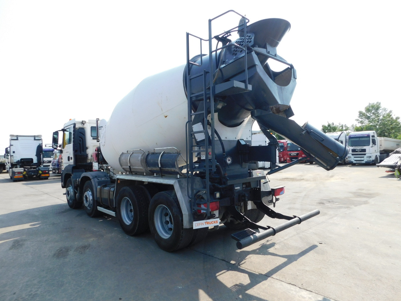 Man Tgs 32400 - Камион миксер за бетон: слика 4 Man Tgs 32400 - Камион миксер за бетон: слика 4