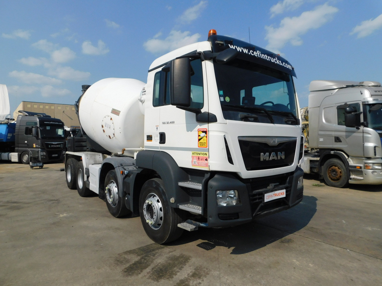 Man Tgs 32400 - Камион миксер за бетон: слика 2 Man Tgs 32400 - Камион миксер за бетон: слика 2