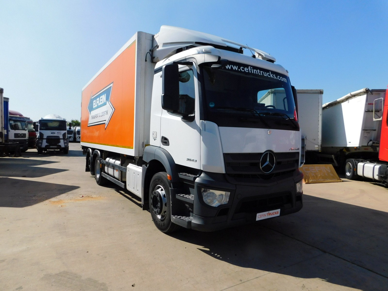 Mercedes Antos - Камион ладилник: слика 2 Mercedes Antos - Камион ладилник: слика 2