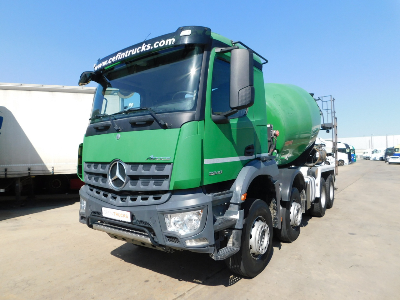 Mercedes Arocs 3243 - Камион миксер за бетон: слика 1 Mercedes Arocs 3243 - Камион миксер за бетон: слика 1