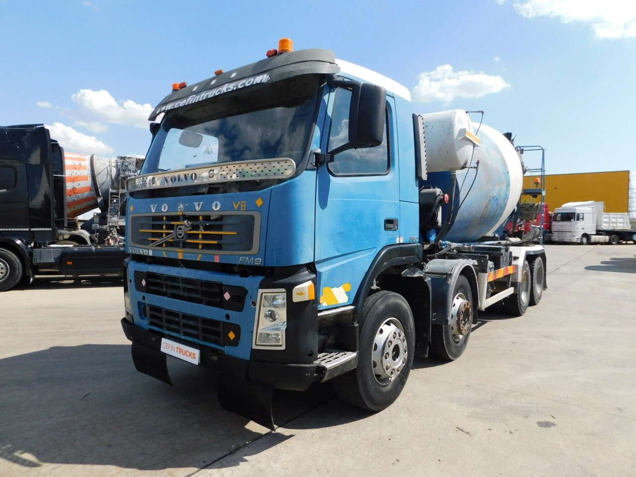 Volvo Fm9 380 - Камион миксер за бетон: слика 1 Volvo Fm9 380 - Камион миксер за бетон: слика 1