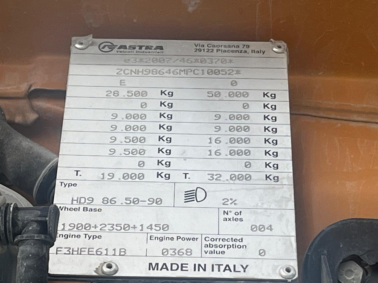 ASTRA HD9 86.50-90 8x6 ASTRA HD9 86.50-90 8x6, Unfallschaden, Cursor 13 - Камион со кабинска шасија: слика 5 ASTRA HD9 86.50-90 8x6 ASTRA HD9 86.50-90 8x6, Unfallschaden, Cursor 13 - Камион со кабинска шасија: слика 5