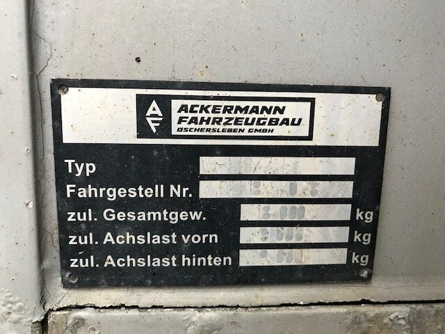 Ackermann VA-F 18/7.4E VA-F 18/7.4E Kühlanhänger, Thermo-King, LBW - Приколка ладилник: слика 5 Ackermann VA-F 18/7.4E VA-F 18/7.4E Kühlanhänger, Thermo-King, LBW - Приколка ладилник: слика 5