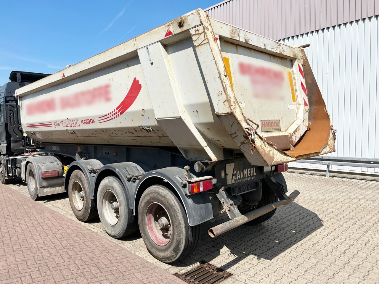 Кипер полуприколка Carnehl CHKS/HH CHKS/HH, Stahlmulde ca. 26m³, Liftachse: слика 7