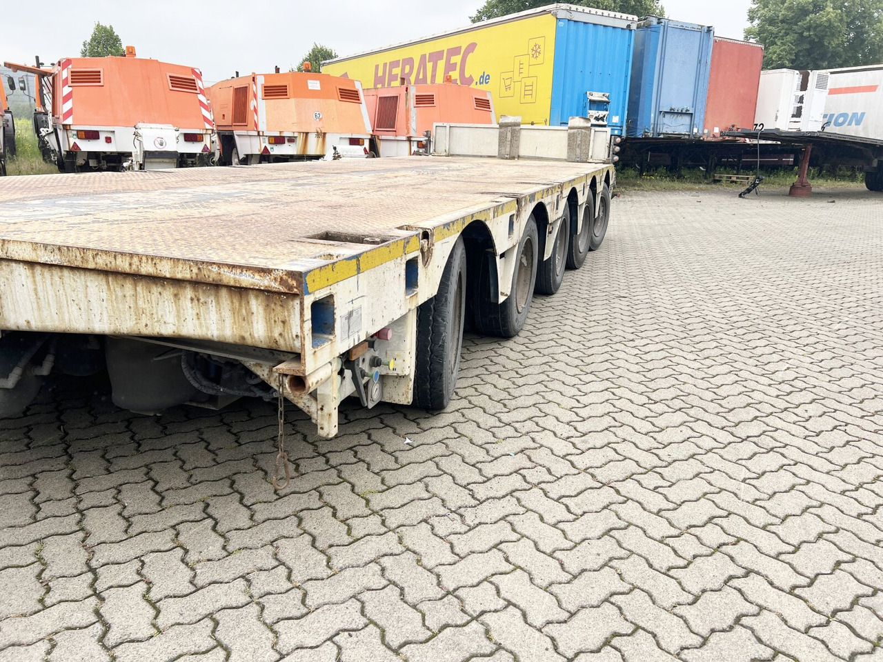 ES-GE 5.SOU-25-50.3N 5.SOU-25-50.3N, Teleskopierbar - Полуприколка за низок утовар: слика 4 ES-GE 5.SOU-25-50.3N 5.SOU-25-50.3N, Teleskopierbar - Полуприколка за низок утовар: слика 4