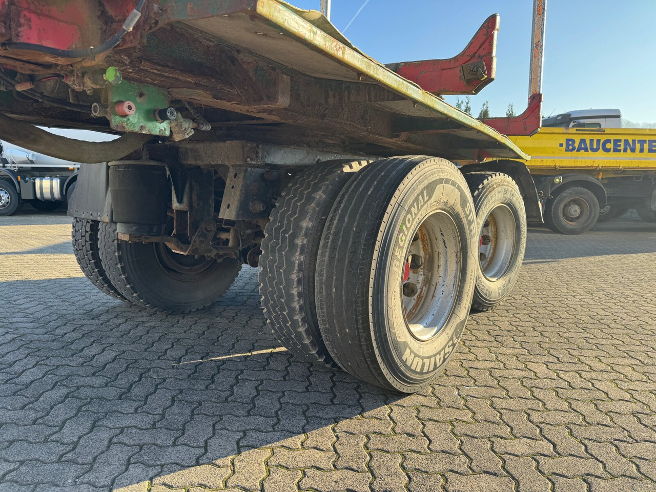 Полуприколка за дрва GSV 34 GLOGGER GSV 34, Lenk-/Liftachse, ausziehbar 10,75m-14,35m: слика 9 Полуприколка за дрва GSV 34 GLOGGER GSV 34, Lenk-/Liftachse, ausziehbar 10,75m-14,35m: слика 9