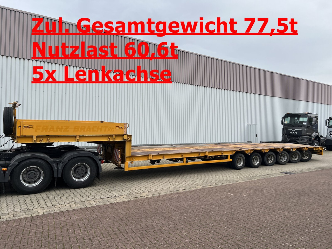 Goldhofer STZ-L6-62/80 STZ-L6-62/80, 5x Lenkachse - Полуприколка за низок утовар: слика 1 Goldhofer STZ-L6-62/80 STZ-L6-62/80, 5x Lenkachse - Полуприколка за низок утовар: слика 1