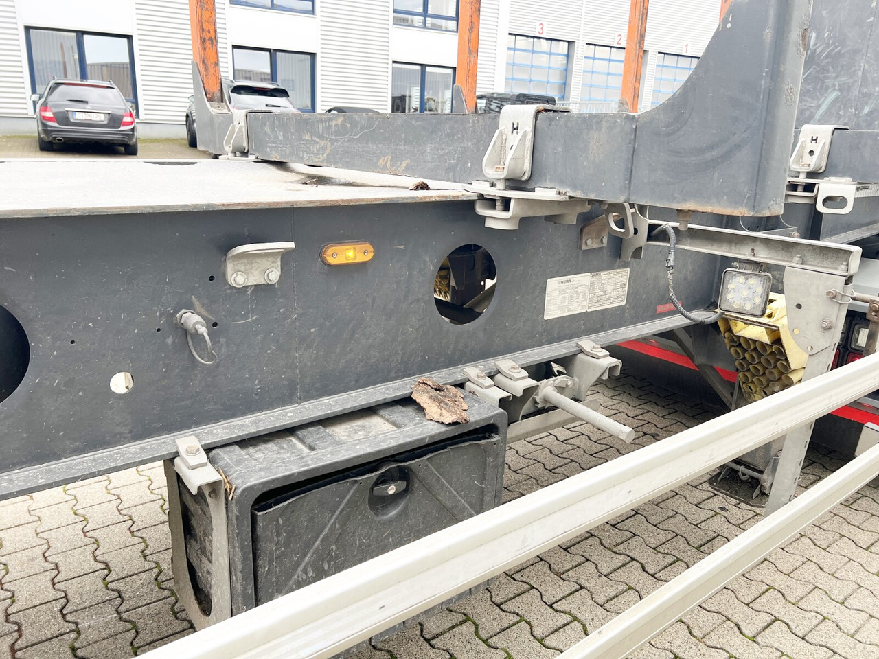 Gsodam 3-Achs Holzauflieger Gsodam 3-Achs Holzauflieger, Liftachse - Полуприколка за дрва: слика 4 Gsodam 3-Achs Holzauflieger Gsodam 3-Achs Holzauflieger, Liftachse - Полуприколка за дрва: слика 4