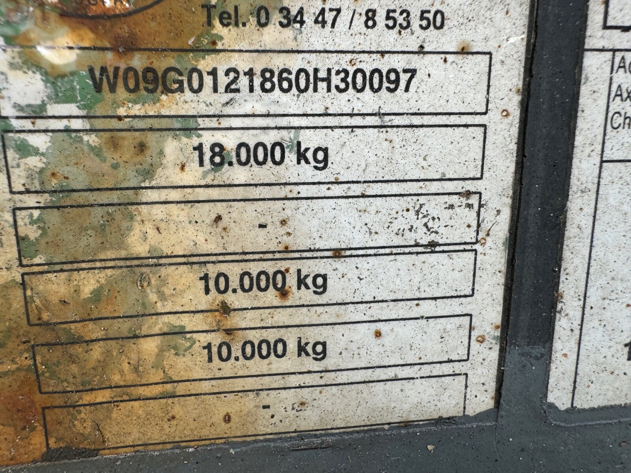 HKM A 18 ZB 3,4 A 18 ZB 3,4 Absetzanhänger - Транспортер на контејнер/ Приколка со променливо тело: слика 2 HKM A 18 ZB 3,4 A 18 ZB 3,4 Absetzanhänger - Транспортер на контејнер/ Приколка со променливо тело: слика 2