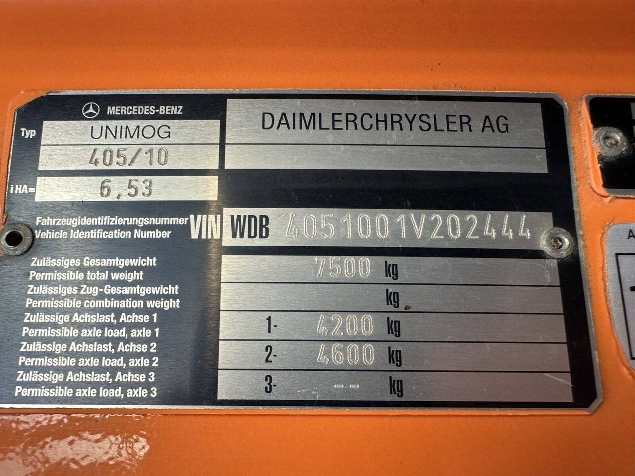 Unimog U300 405/10 4x4 U300 405/10 4x4, Kommunalhydraulik, Frontzapfwelle, Kipper - Комбе: слика 5 Unimog U300 405/10 4x4 U300 405/10 4x4, Kommunalhydraulik, Frontzapfwelle, Kipper - Комбе: слика 5