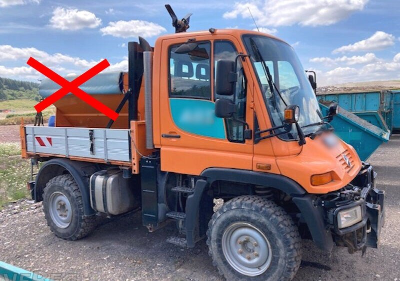 Unimog U300 405/10 4x4 U300 405/10 4x4, Kommunalhydraulik, Frontzapfwelle, Kipper - Комбе: слика 2 Unimog U300 405/10 4x4 U300 405/10 4x4, Kommunalhydraulik, Frontzapfwelle, Kipper - Комбе: слика 2
