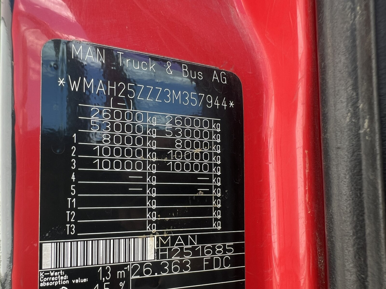 MAN TGA 26.363/410 6x4 BB TGA 26.363/410 6x4 BB, 2-S-Alukipper - Кипер, Камион со кран: слика 2 MAN TGA 26.363/410 6x4 BB TGA 26.363/410 6x4 BB, 2-S-Alukipper - Кипер, Камион со кран: слика 2