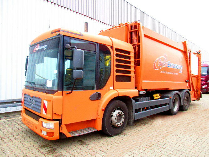MAN TGA 28.310 6x2-4 LL TGA 28.310 6x2-4LL Schörling 3R11 21.5, Terberg Schüttung - Камион за ѓубре: слика 1 MAN TGA 28.310 6x2-4 LL TGA 28.310 6x2-4LL Schörling 3R11 21.5, Terberg Schüttung - Камион за ѓубре: слика 1